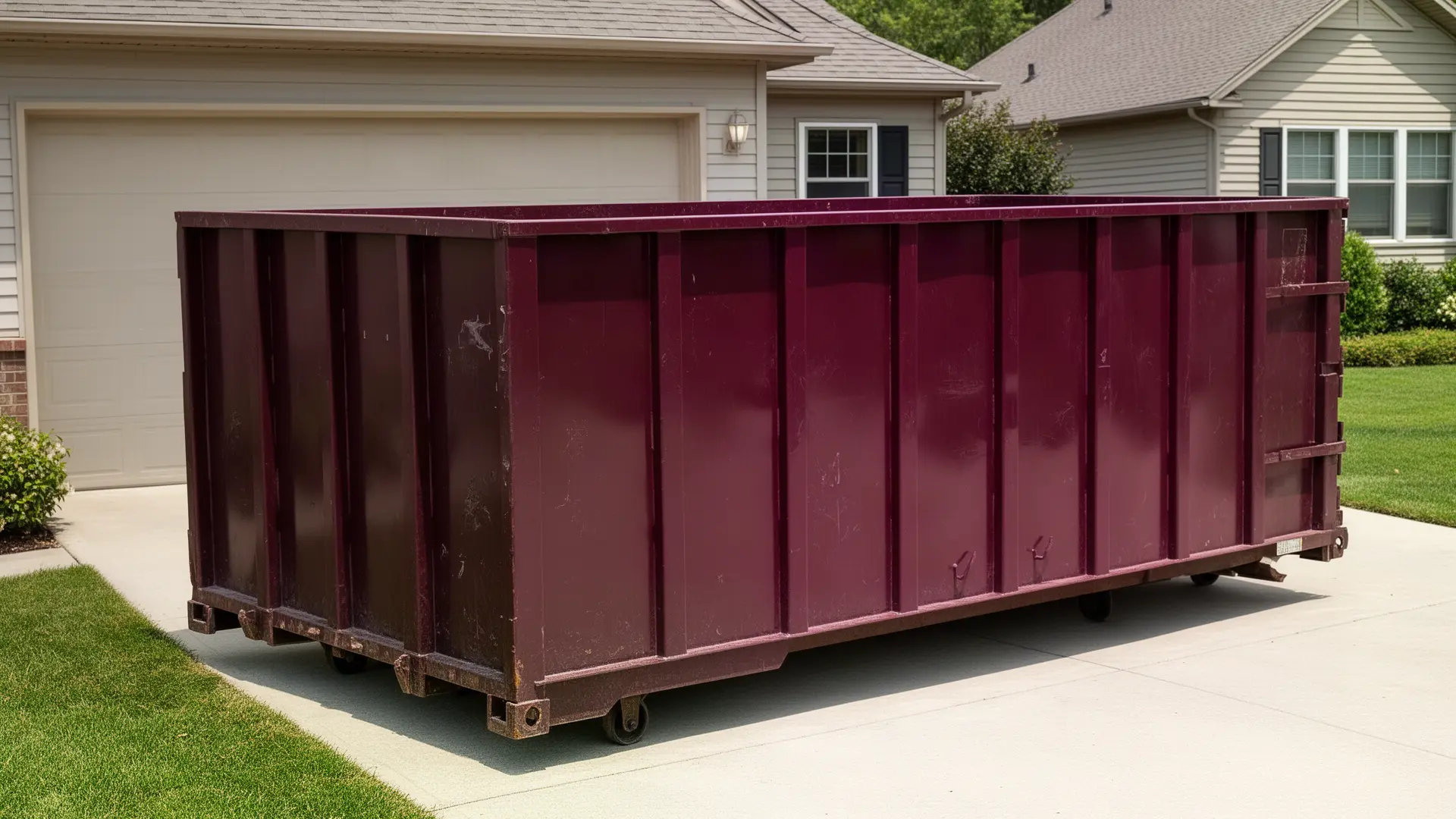 Roll-off dumpster from Chestnut Meadow Dumpsters in Downingtown, PA